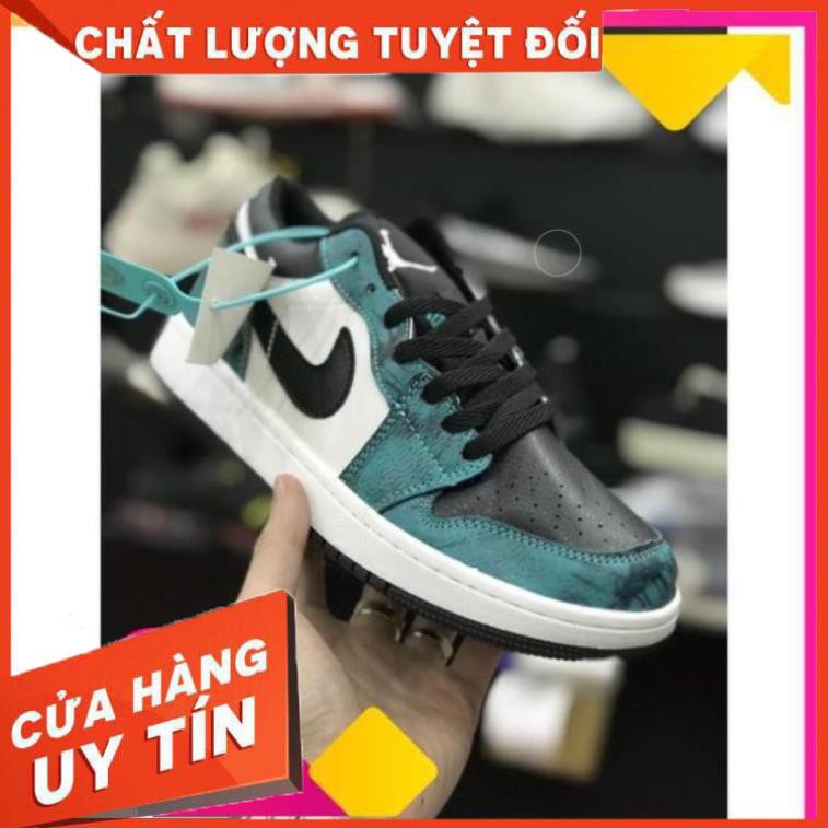 Giày Thể Thao Nam Nữ Jordan Xanh Loang Thấp Cổ [HÀNG CAO CẤP] | BigBuy360 - bigbuy360.vn