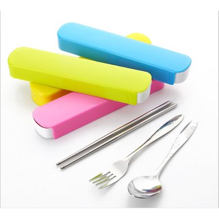 Bộ Thìa Đũa Inox Tiện Lợi