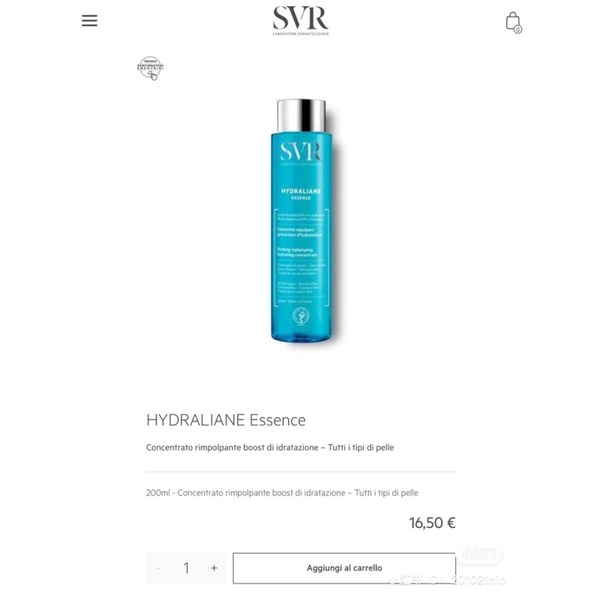 SVR NƯỚC THẦN DƯỠNG TRẮNG SÁNG DA ESSENCE