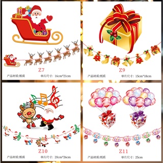 Dây Cờ Treo Trang Trí Giáng Sinh