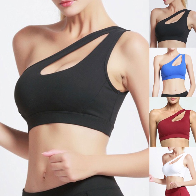 Áo Ngực Thể Thao Một Dây Nâng Ngực Chống Sốc Gợi Cảm Cho Nữ