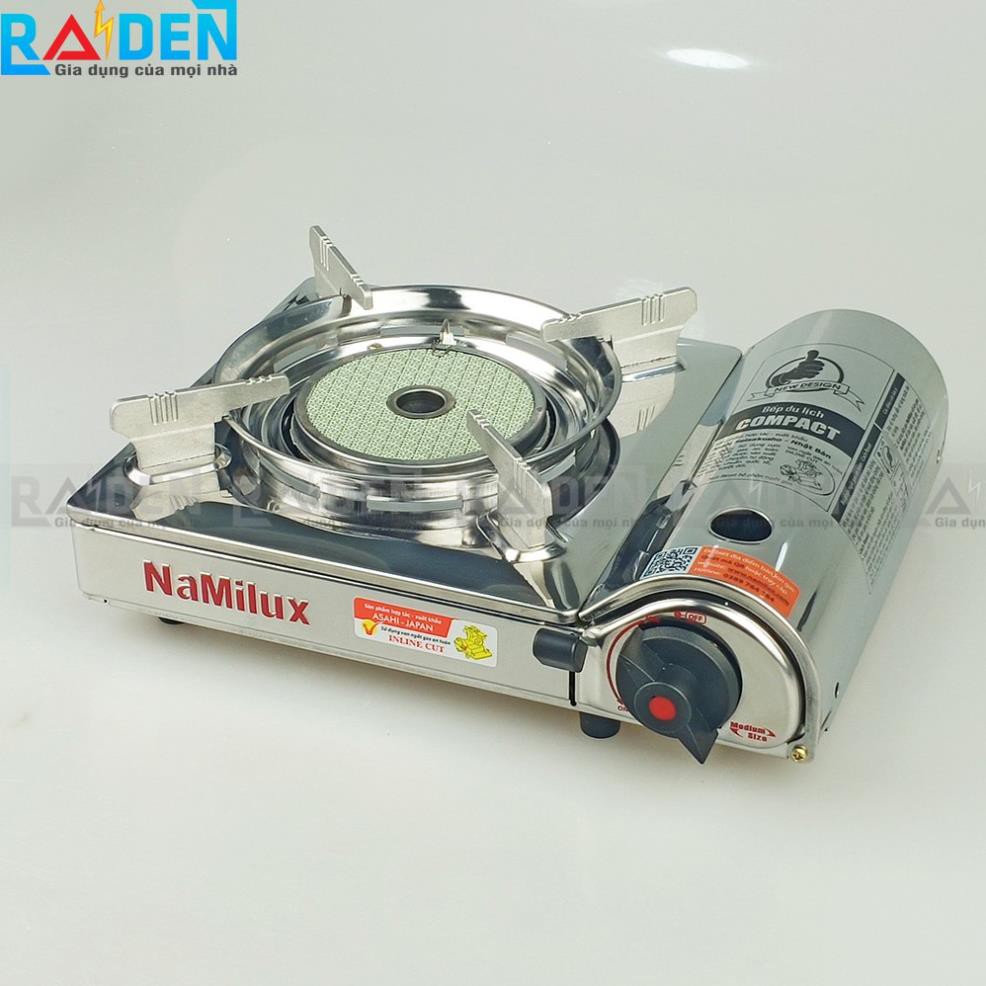 Bếp ga mini hồng ngoại Namilux PM1817AS van Inline Cut ngắt ga an toàn