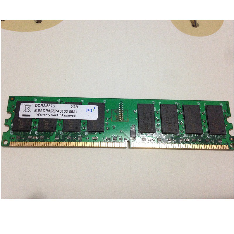 Ram PC DDR2 (PC2) 2Gb bus 800 - 6400U, bảo hành 12 tháng