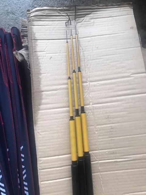 cần câu tay DAIWA 5H dài 6m3 y hình cần rất khoẻ giá rẻ