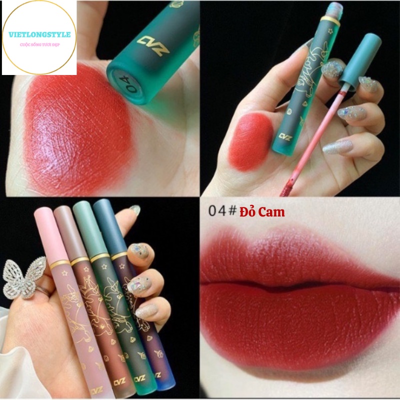 Son Nội Địa Trung Quốc Dạng Son Kem Tint Kỳ Lân Cực Kỳ Cute