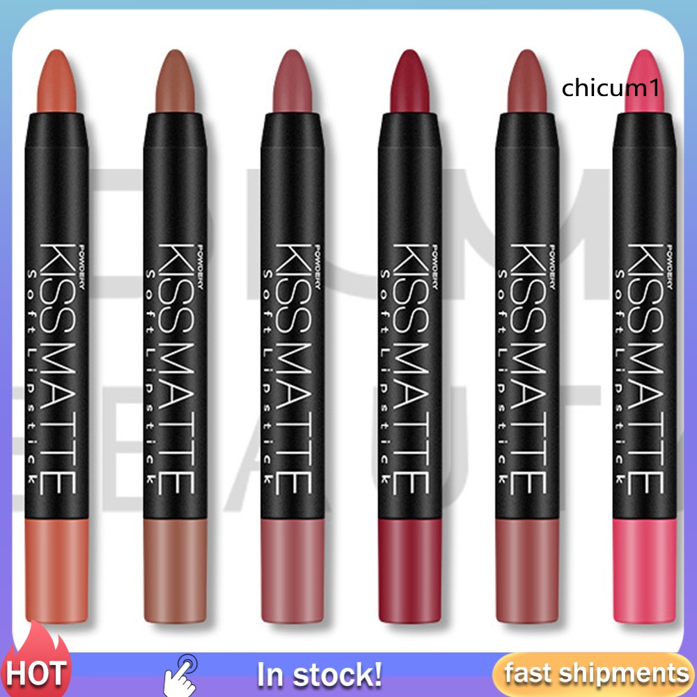 (Hàng Mới Về) Son Môi Dnm Chất Lì Dưỡng Ẩm Không Dính Chống Thấm Nước Với 19 Màu Lựa Chọn