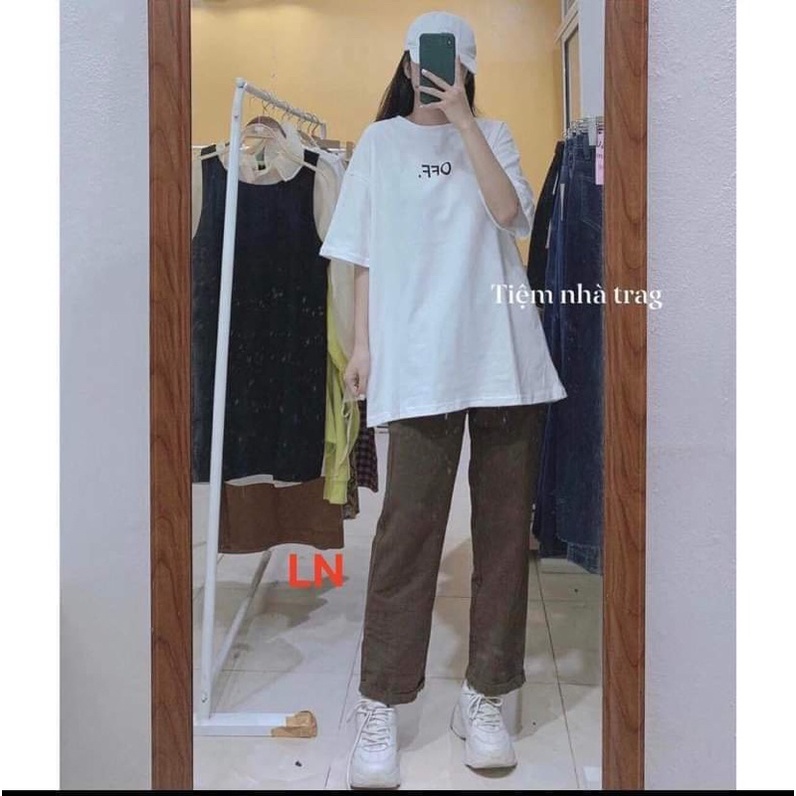 Áo phông off giữa ngực LN11