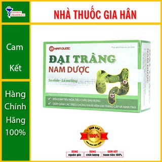 Viên uống Đại Tràng Nam Dược - giúp giảm các triệu chứng khi bị viêm đại tràng cấp và mạn tính, viêm đại tràng co thắt