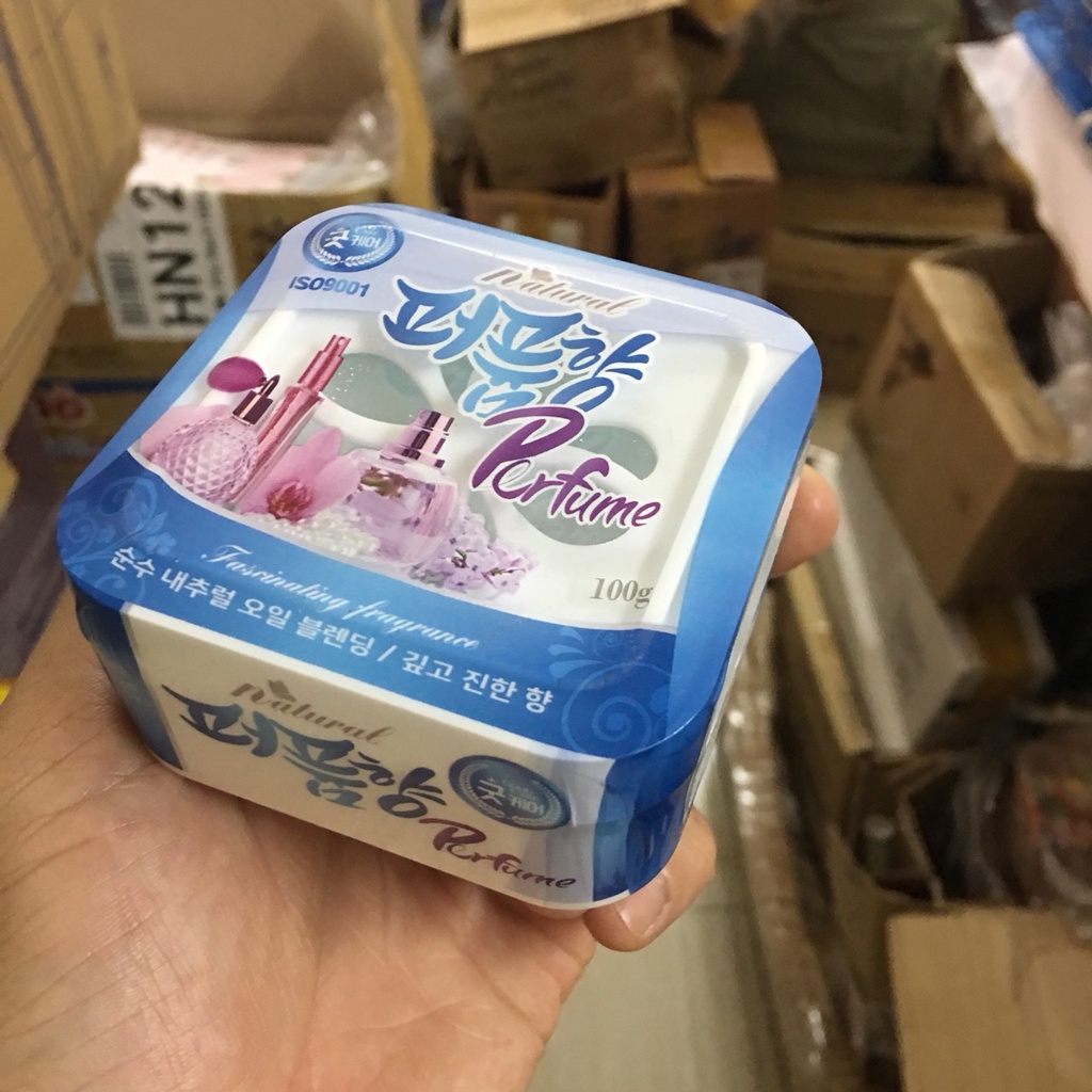 Sáp thơm khử mùi thiên nhiên Good Care Hàn Quốc 100g hương 4 mùi lavender, hoa nhài, Lily, nước hoa