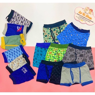 Quần chip đùi + chip tam giác cotton mềm mịn cho bé trai xuất Nhật - Sơ Ri Em Bé Shop