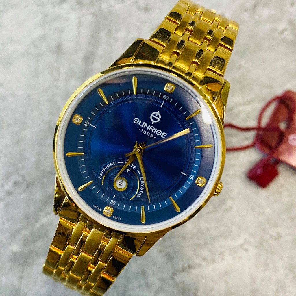 Đồng hồ Sunrise nữ chính hãng Nhật Bản L1223.SA.G.X - kính saphire chống trầy - bảo