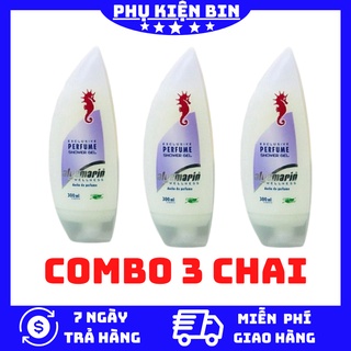 Sữa tắm cá ngựa chuẩn hàng đức - 300ml/chai - dưỡng ẩm - săn chắc da - sáng mịn da
