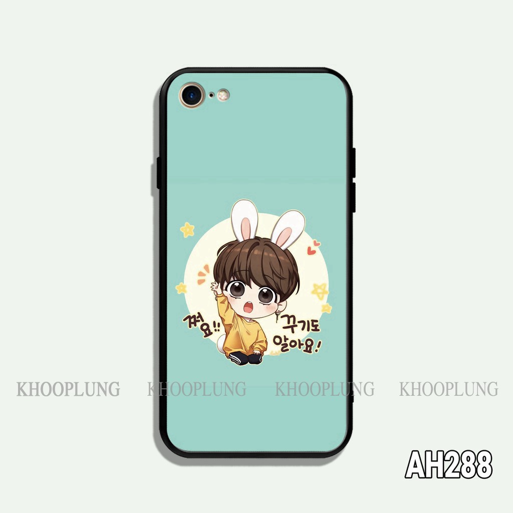 [SALE] Ốp lưng iPhone 6/6s Plus in hình idol BTS Kim Taehyung Jimin Jungkook