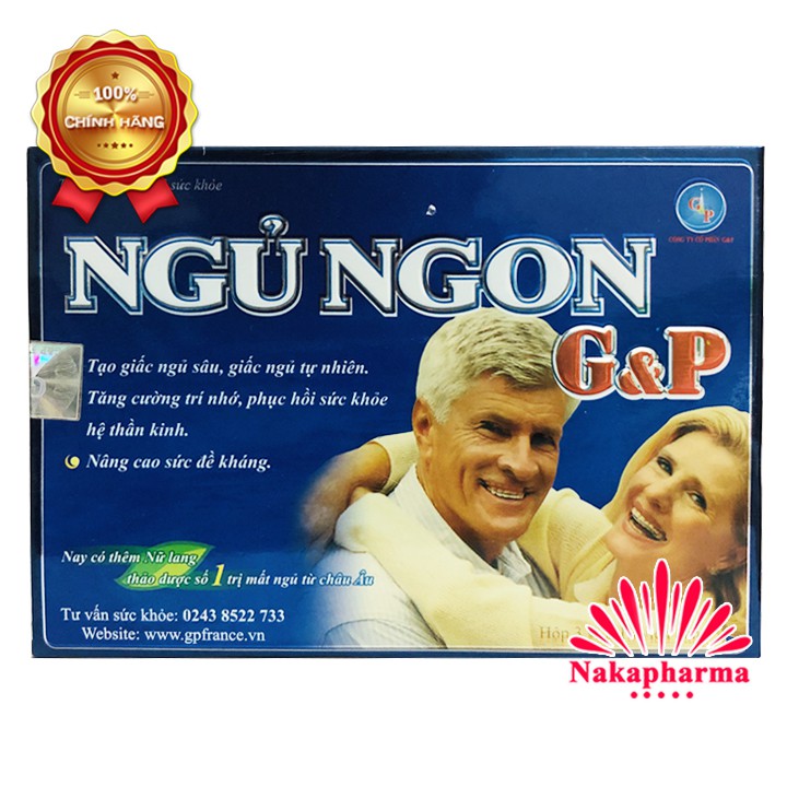 ✅ [CHÍNH HÃNG] Ngủ Ngon G&amp;P | Giúp dưỡng tâm an thần, tạo giấc ngủ sâu, giấc ngủ tự nhiên