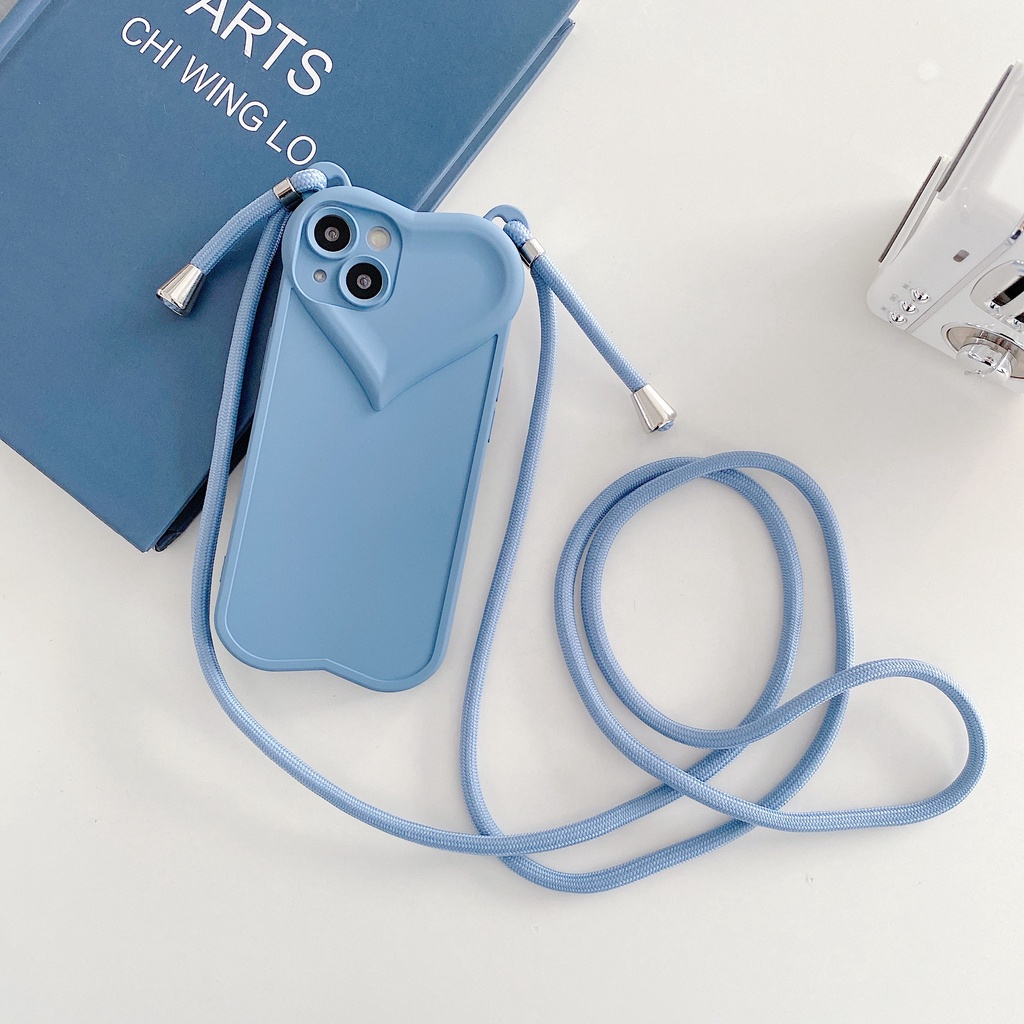 Ốp Điện Thoại Silicon Mềm Có Dây Đeo Cho iPhone 7plus XS XR XSMAX 11 11PRO 11 PRO MAX 12 12PRO 12 PRO MAX 13 13PRO 13PROMAX