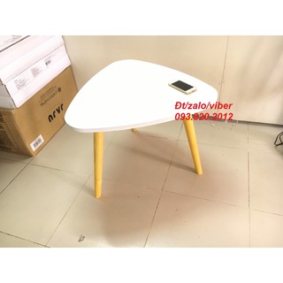 Pk - Bàn tam giác 60x45, bàn trà, bàn cà phê, bàn cafe, bàn sofa phòng khách 60x45