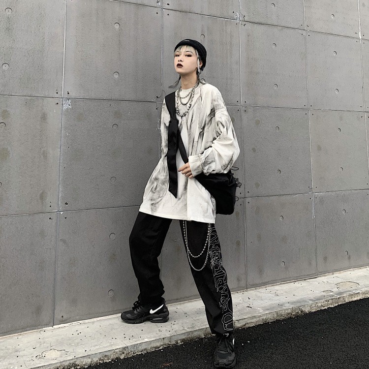 Áo thun ulzzang tay dài ombre mới | BigBuy360 - bigbuy360.vn