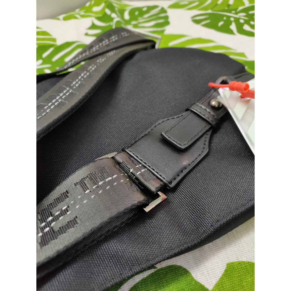 Túi đeo chéo Off White cordura logo print belt bag ss20