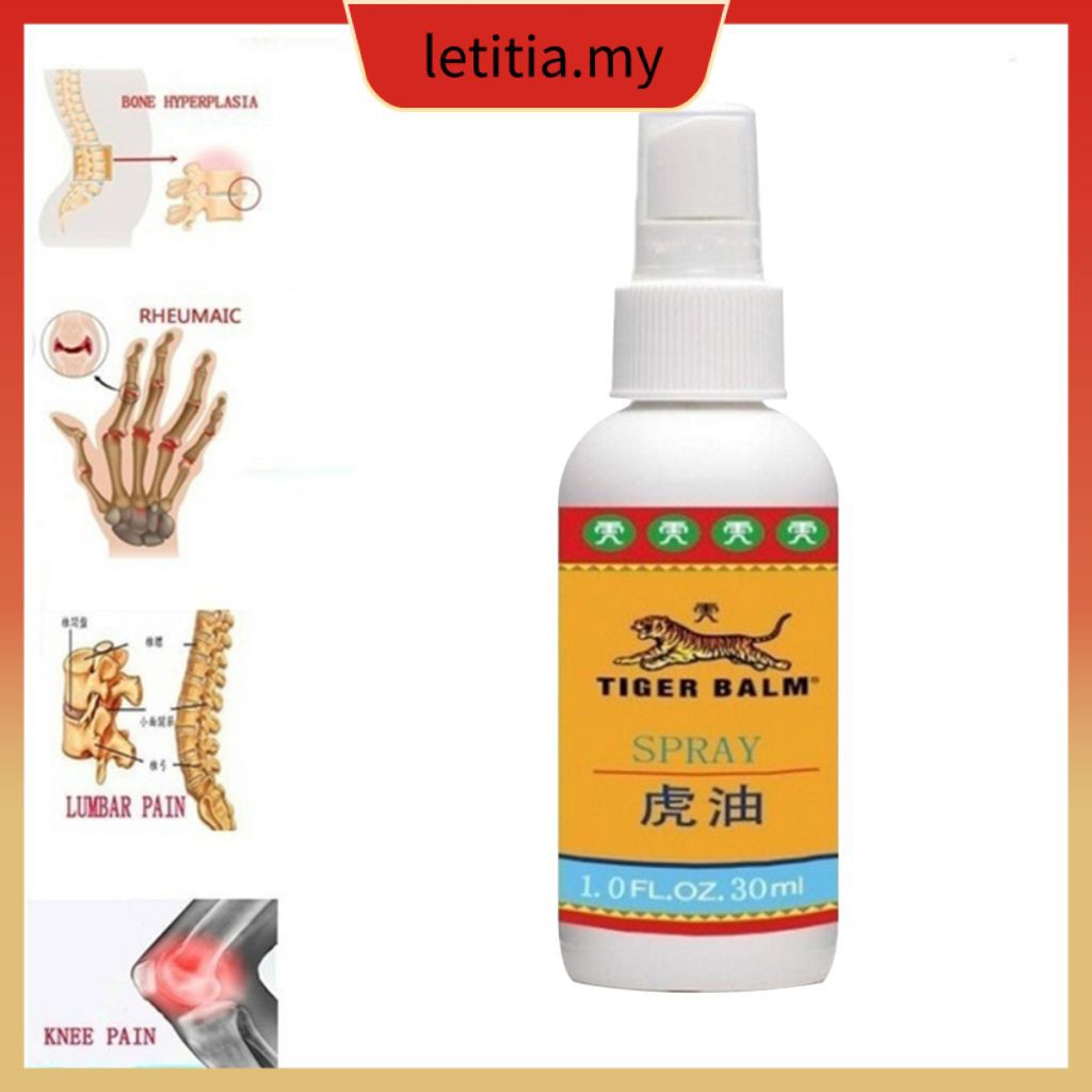 (hàng Mới Về) Chai Xịt Hỗ Trợ Giảm Đau Xương Khớp Dung Tích 30ml