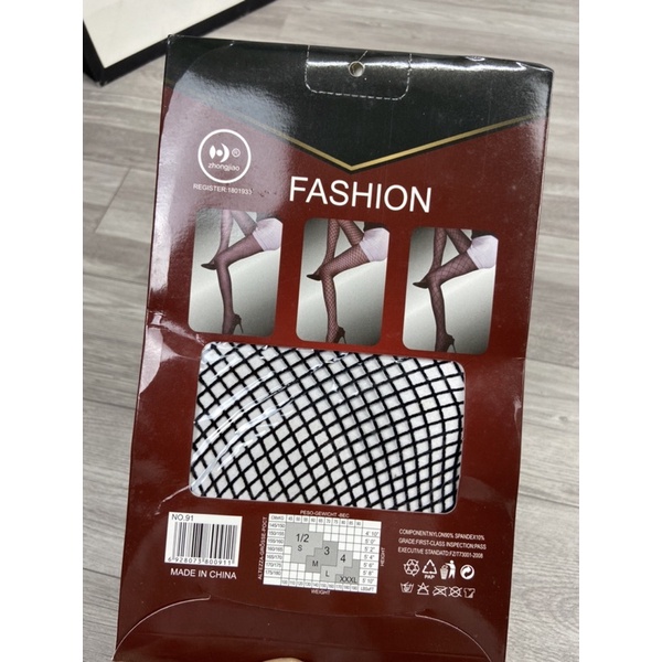 Quần tất lưới mắt na to Quần tất da chân siêu dai cao cấp