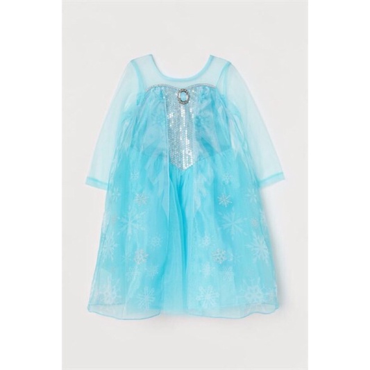 Váy coslay elsa bé gái vợt sale