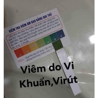 Que thử viêm nhiễm phụ khoa nhanh nhạy que test viêm âm đạo hàng chất - ảnh sản phẩm 8