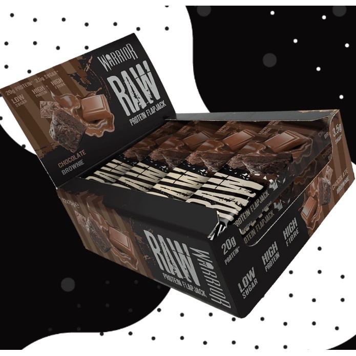 Warrior Raw Protein Flap Jack - Bánh Protein Bổ Sung Protein, Phát Triển Cơ Bắp
