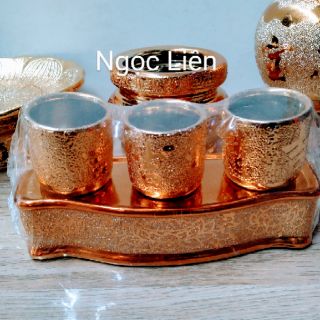[COMBO] BỘ SỨ THỜ  KIM SA LƯ 4 INCH