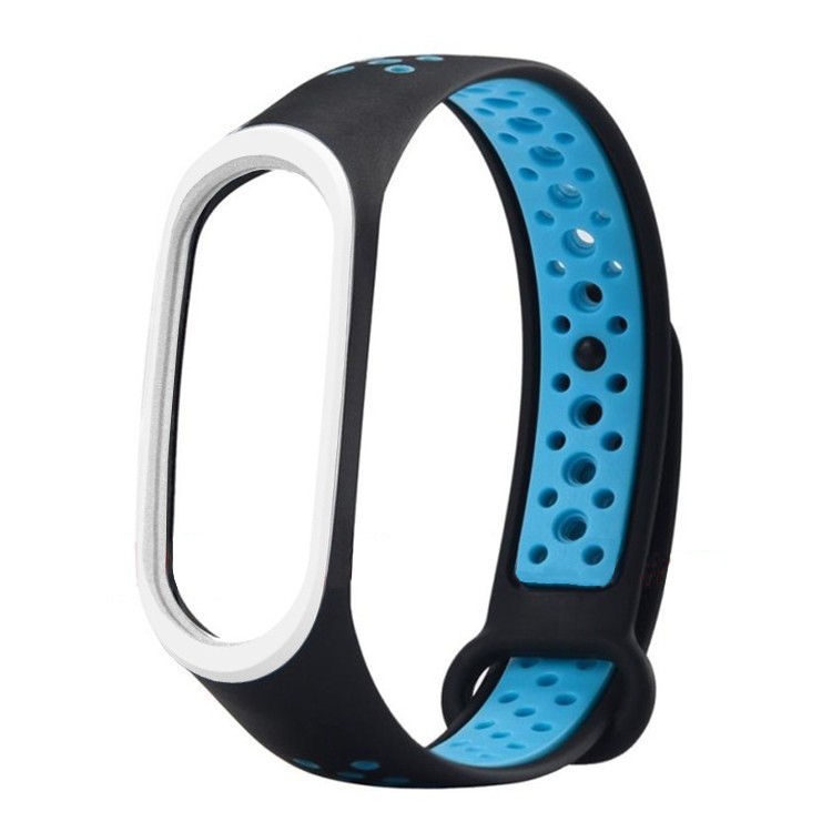 Dây đeo silicon mềm/ Nút bấm gài dây cho đồng hồ thông minh Xiaomi Mi Band 3 4 MiBand 3 4