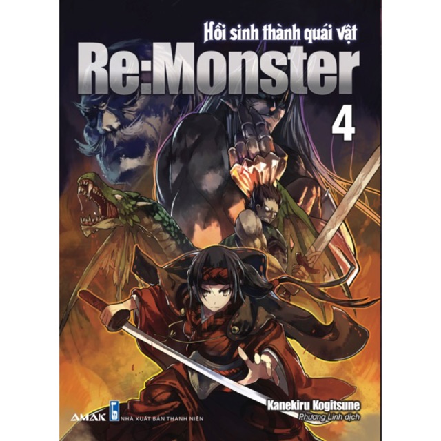 Sách - Lightnovel- Re:monster hồi sinh thành quái vật tập 4