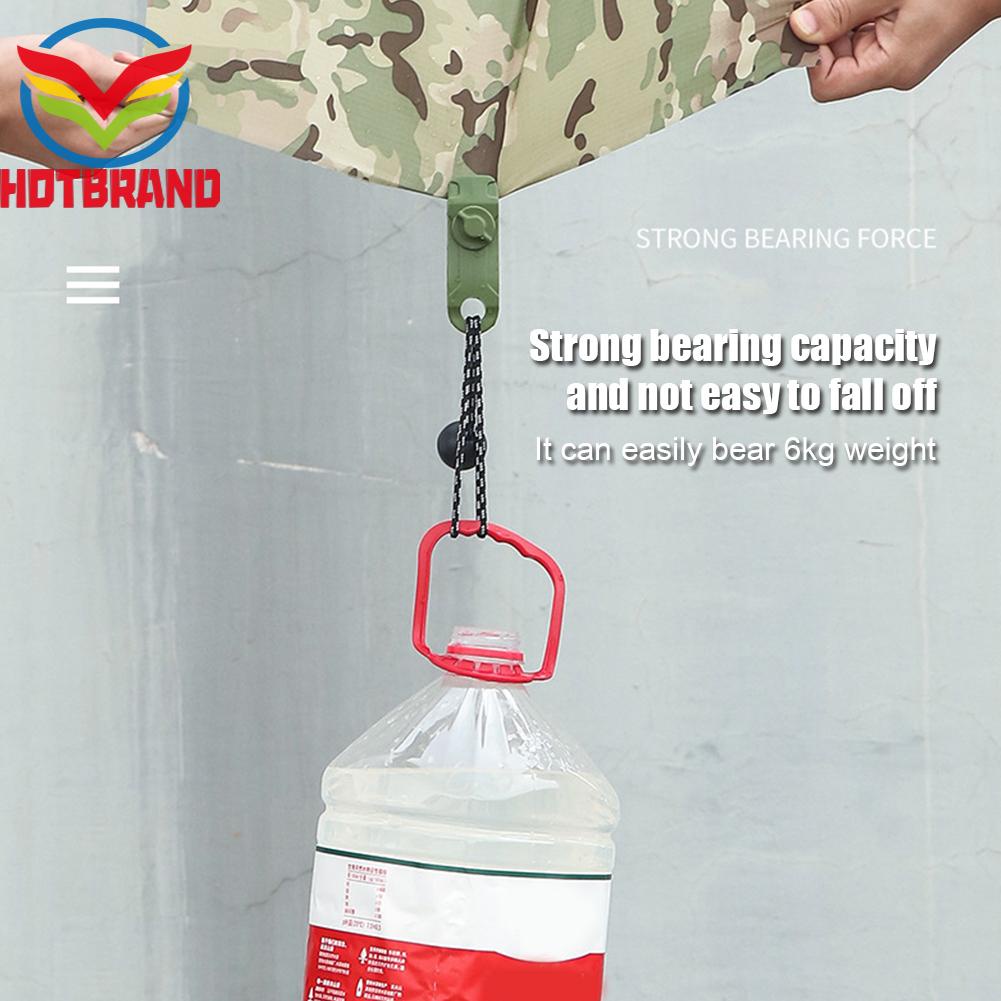 Set 10 Kẹp Cố Định Lều Trại Chống Gió Có Thể Tái Sử Dụng