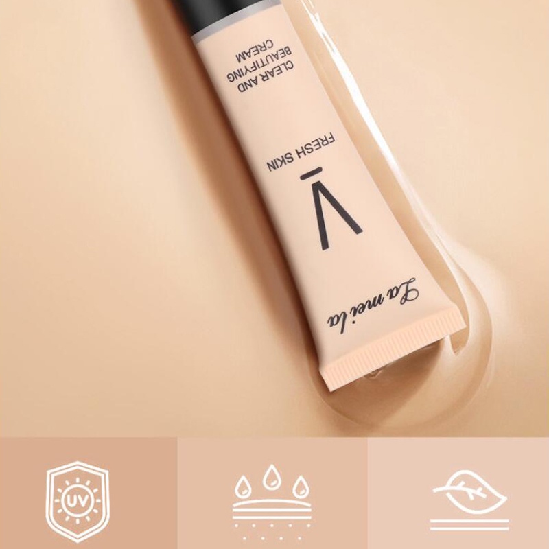 Kem Lót Che Khuyết Điểm Trong Suốt Dưỡng Ẩm Vô Hình Lỗ Chân Lông Lâu Trôi Cho Nữ