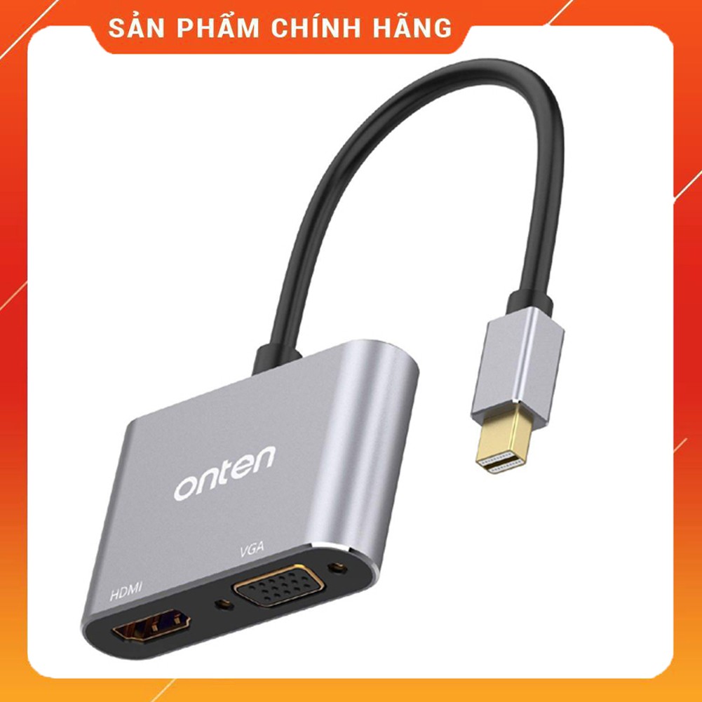 Cáp chuyển Mini Displayport to HDMI+VGA Onten 5131B - Hàng Chính Hãng