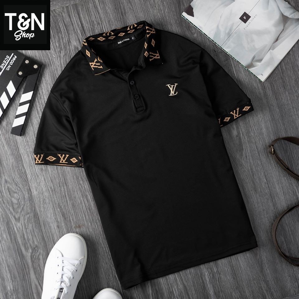 Áo thun có cổ , Áo PoLo nam thêu logo LV PL001 full size tới 78kg TiTi Shop | BigBuy360 - bigbuy360.vn