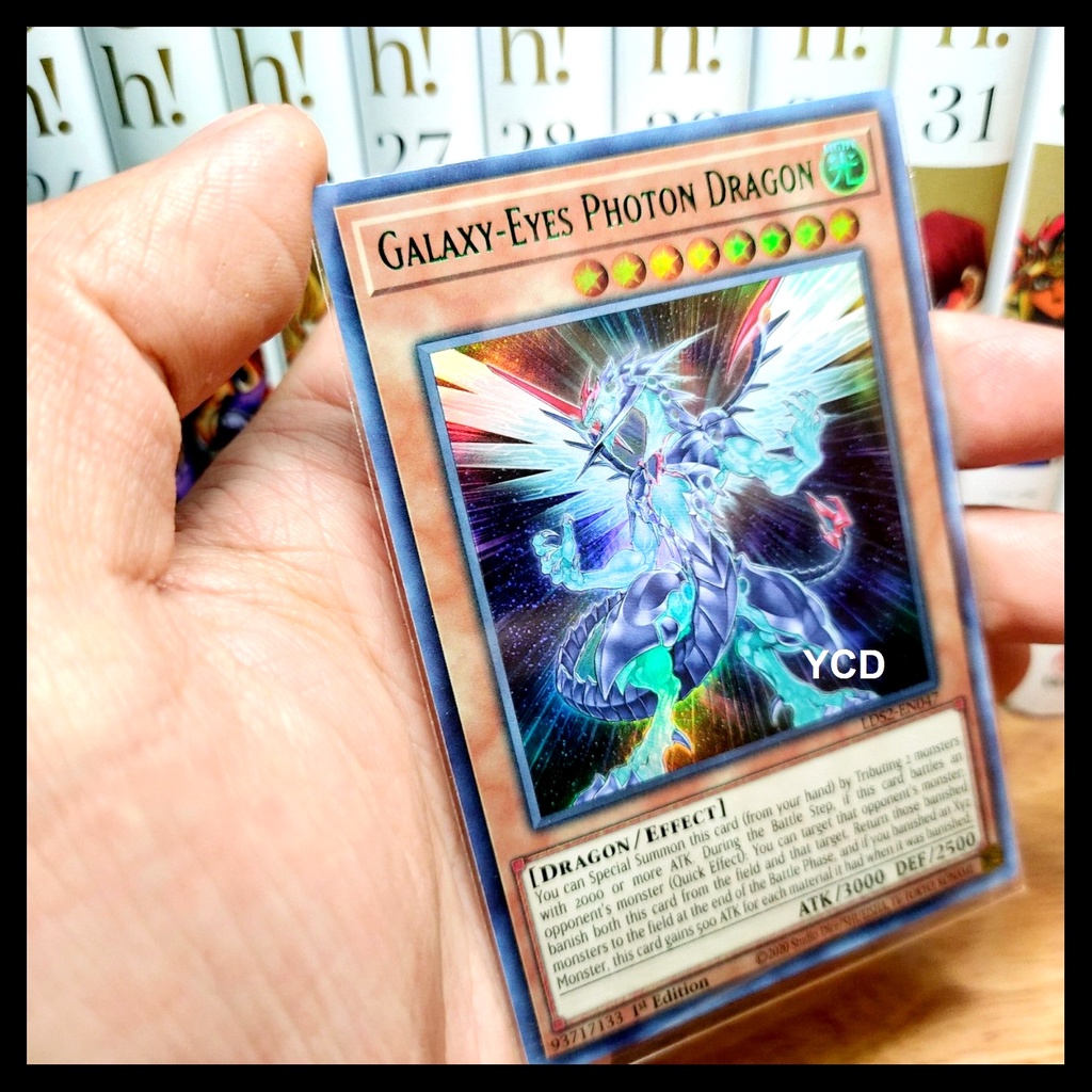 Thẻ bài yugioh chính hãng Galaxy-Eyes Photon Dragon – Ultra Rare
