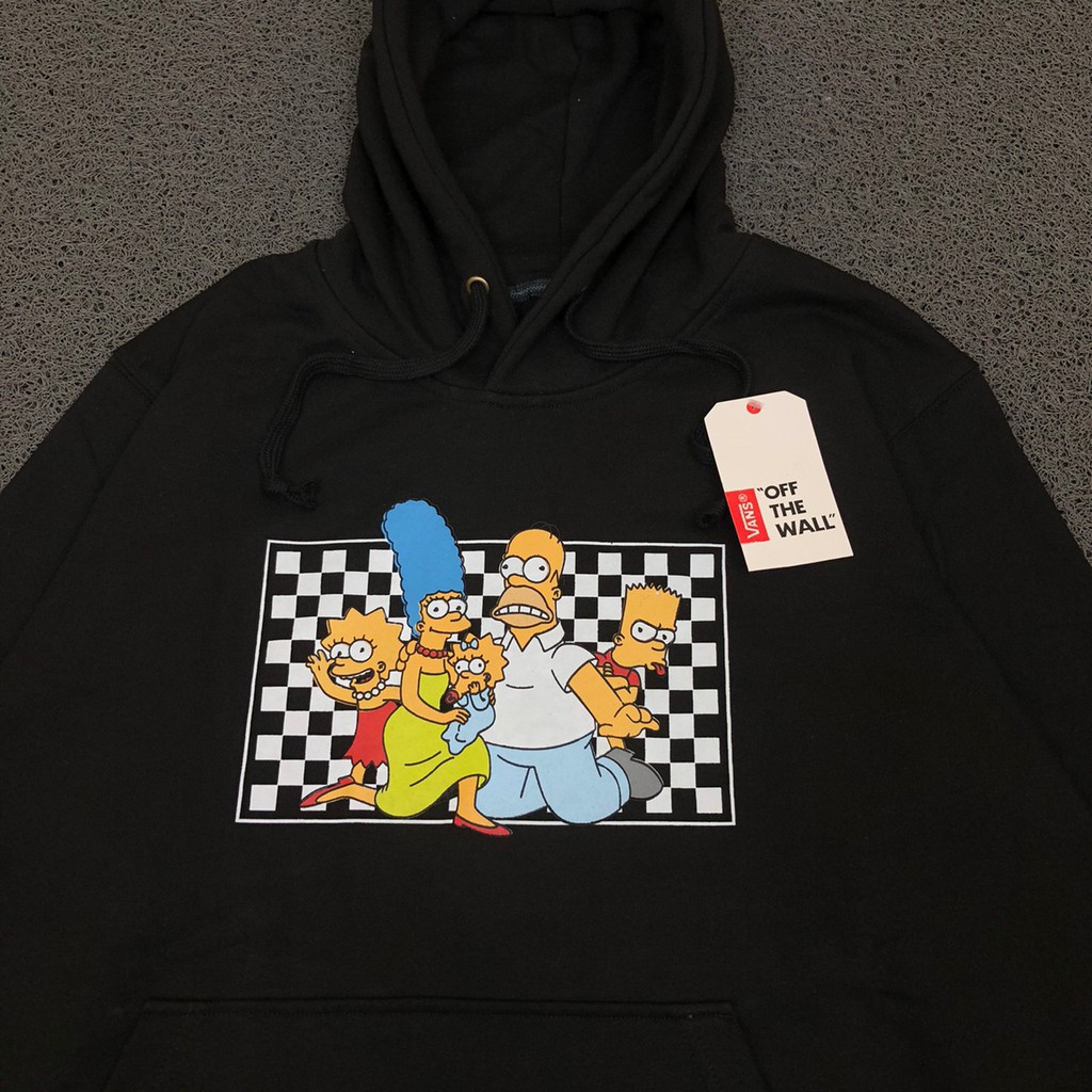 Áo Hoodie Vans X The Simpson Chính Hãng Chất Lượng