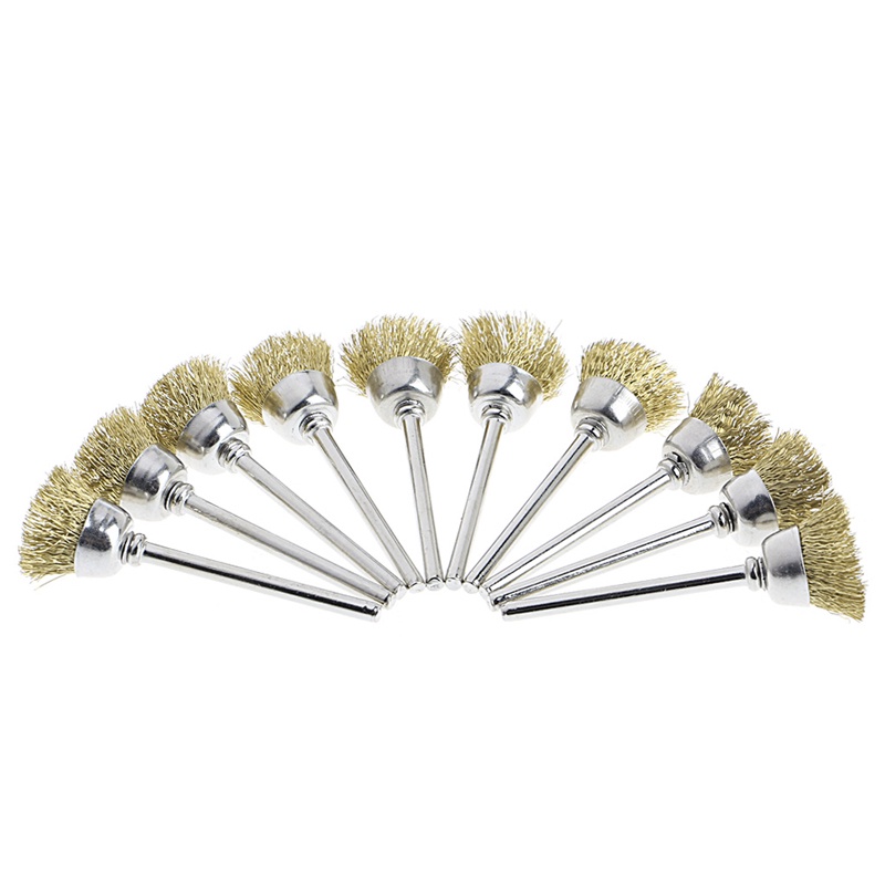 Set 10 Cọ Dây Đồng 18mm Cho Máy Mài