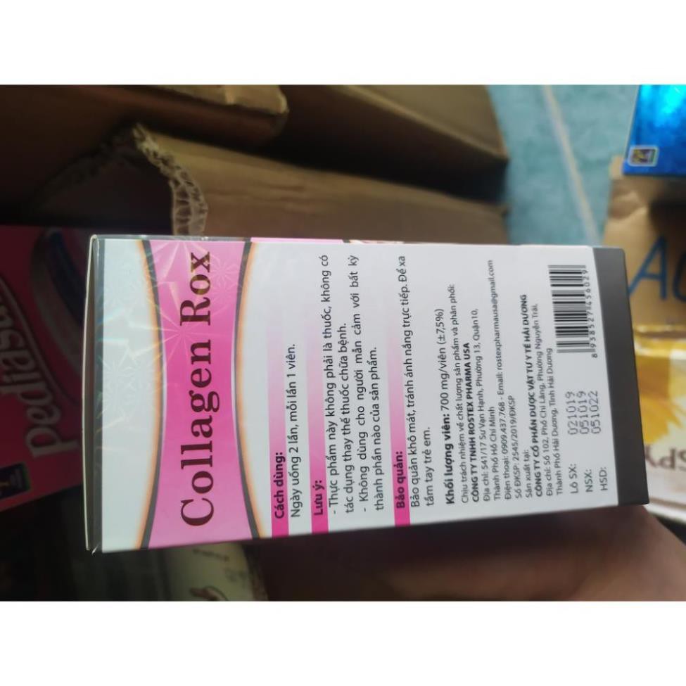 ĐẸP DA, SÁNG DA, MỊN DA- COLLAGEN ROX-60 viên awnngon | BigBuy360 - bigbuy360.vn