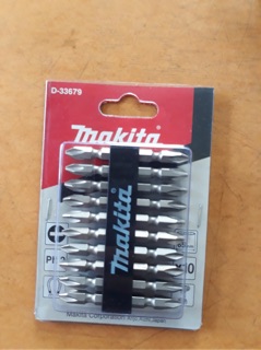 Bộ mũi vít 10 chi tiết makita d-33679