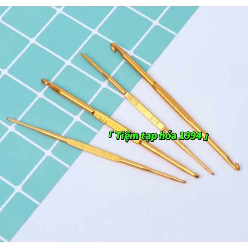 KIM MÓC LEN NHÔM VÀNG 2 ĐẦU