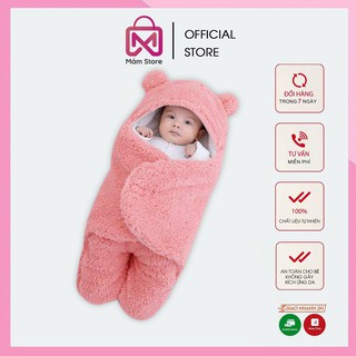 Chăn Ủ Thu Đông Quấn Chũn Mầm Store Cho Bé Trai Và Bé Gái Hàng VNXK