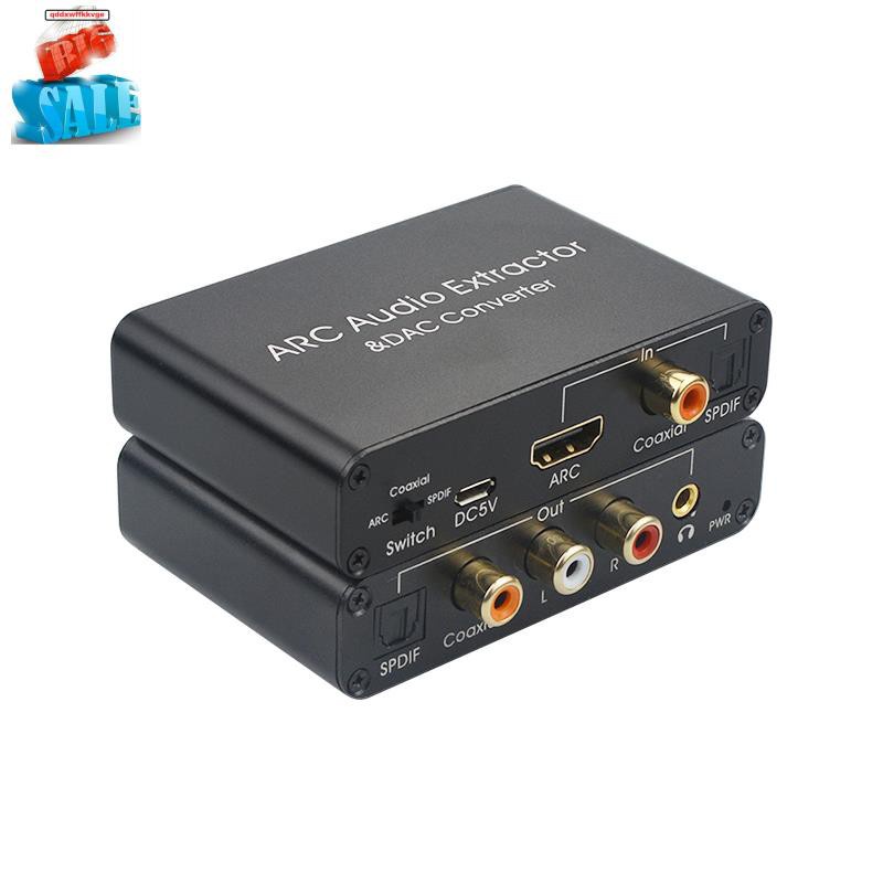 Đầu Chuyển Đổi Âm Thanh Từ Hdmi 192khz Sang Analog Dac Spdif Rca 3.5mm