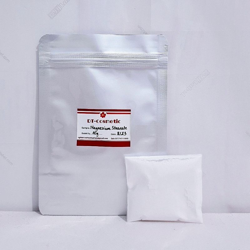 Magnesium Stearate - Chất Chống Tách Lớp, Tăng Độ Bám Màu Son - Nguyên Liệu Mỹ Phẩm