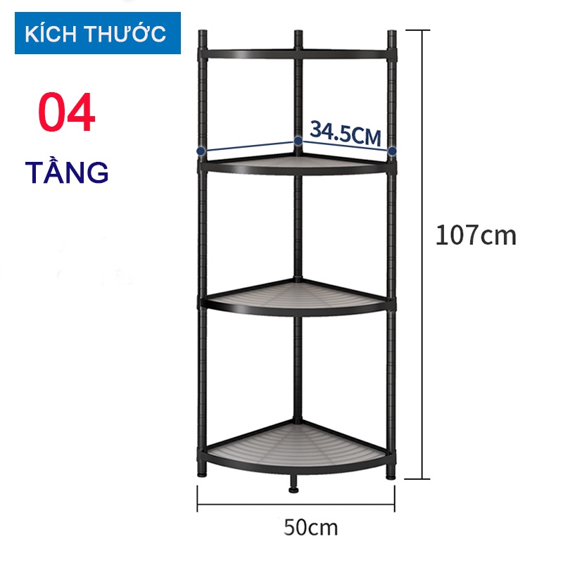 Kệ Góc để xoong nồi , để đồ đa năng sơn tĩnh điện cao cấp