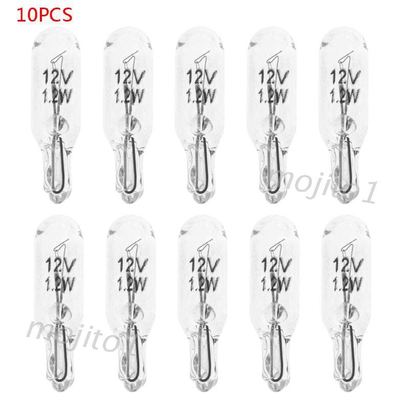 T5 Bộ 10 Bóng Đèn Halogen T5 W5W 1.2w 194 501