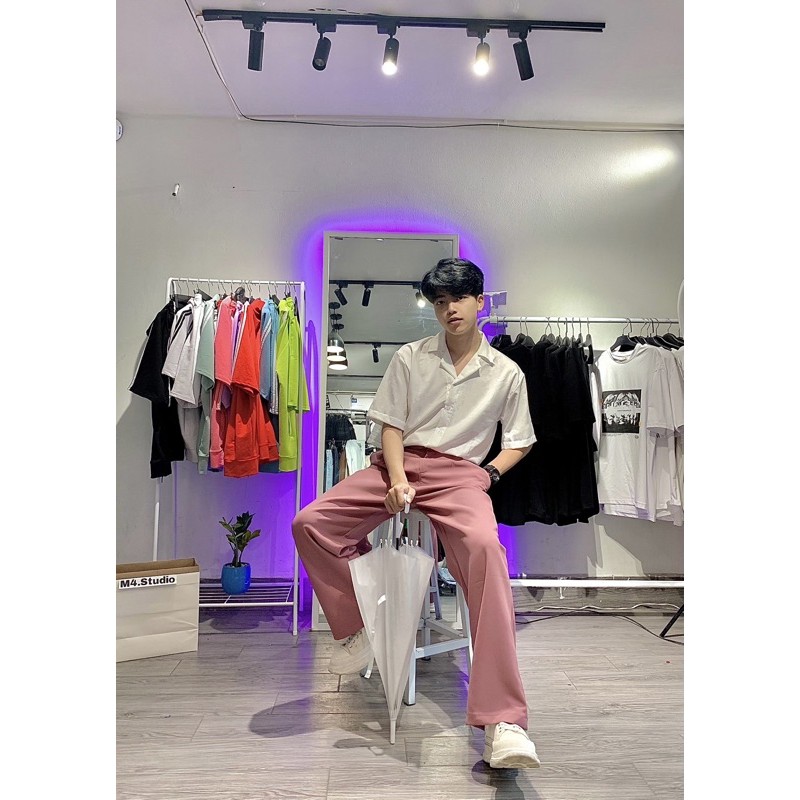 [Mã SKAMA06 giảm 8% TỐI ĐA 50K đơn250K] QUẦN ỐNG RỘNG CẠP CAO NAM NỮ -Meo4.store | BigBuy360 - bigbuy360.vn