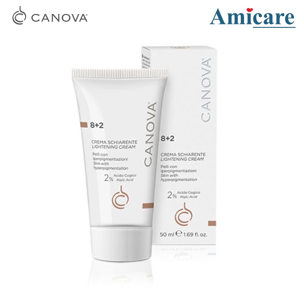✅  Canova Kem Làm Mờ Nám, Sáng Da Ngày/ Đêm 8+2 - LIGHTENING CREAM 50ml