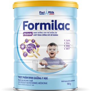 Sữa Formilac pedia cho trẻ biếng ăn giúp tăng cường sức đề kháng 900gr