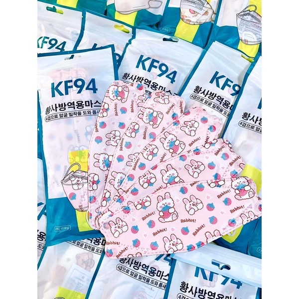 [ Combo 10 cái ] Khẩu trang KF94 Hoạt hình - HÀNG NHẬP SẴN