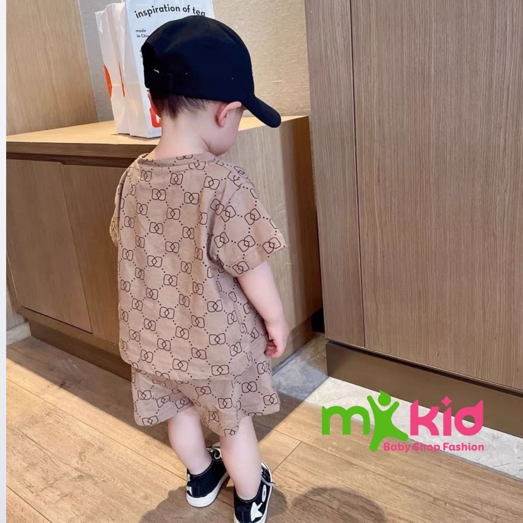 Bộ đồ hè cho bé  Bộ Minky mom cộc tay GU XÌ cho bé trai bé gái  Chất thun lạnh cao cấp siêu mềm siêu mát